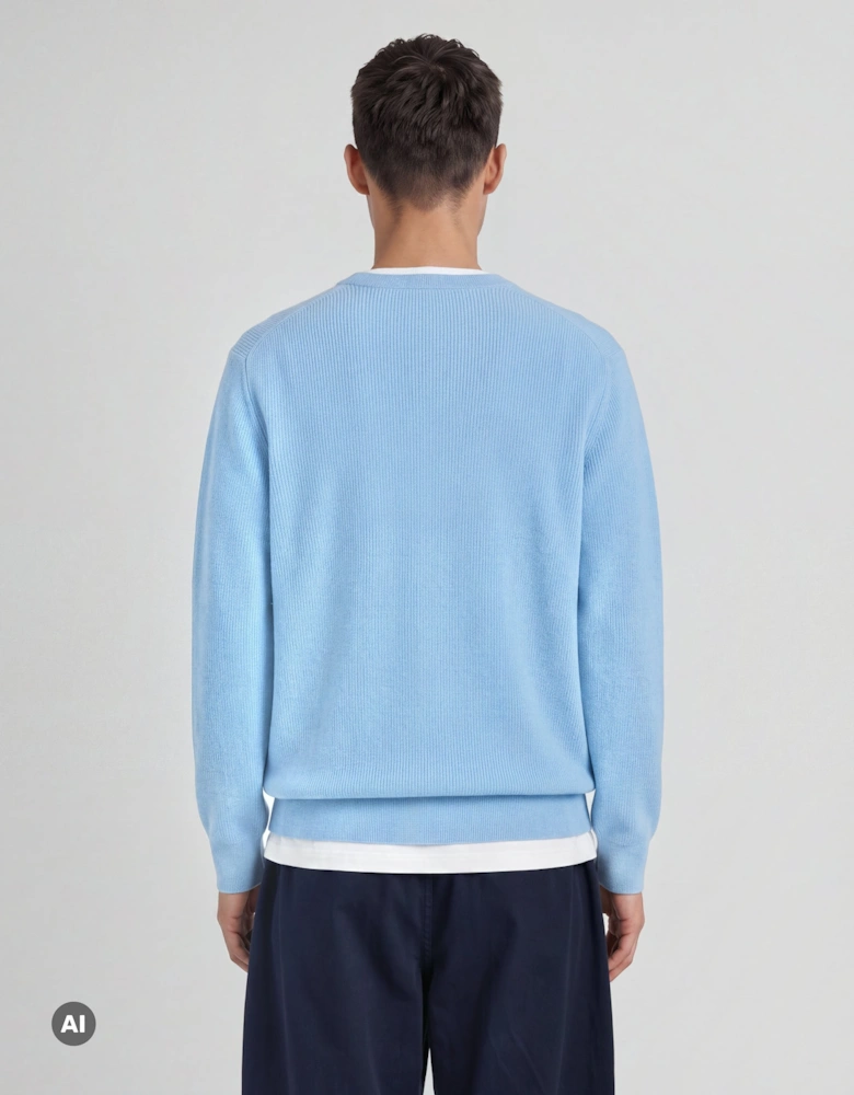 Heat Reactive Relaxed Crew Neck Jumper