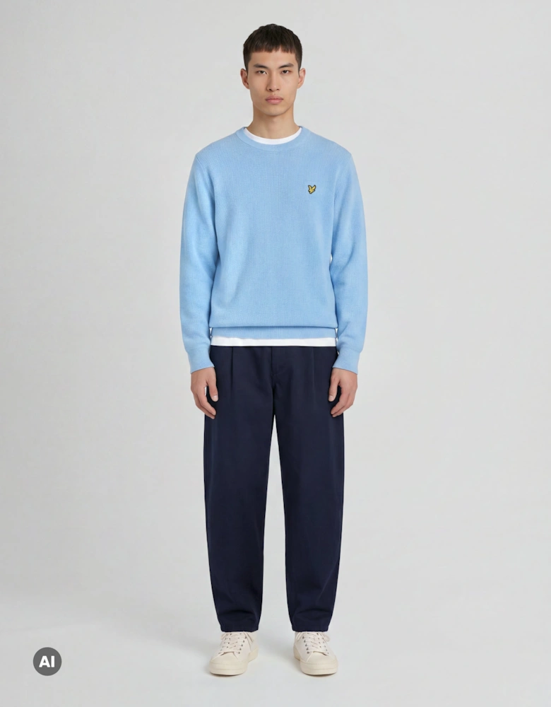 Heat Reactive Relaxed Crew Neck Jumper