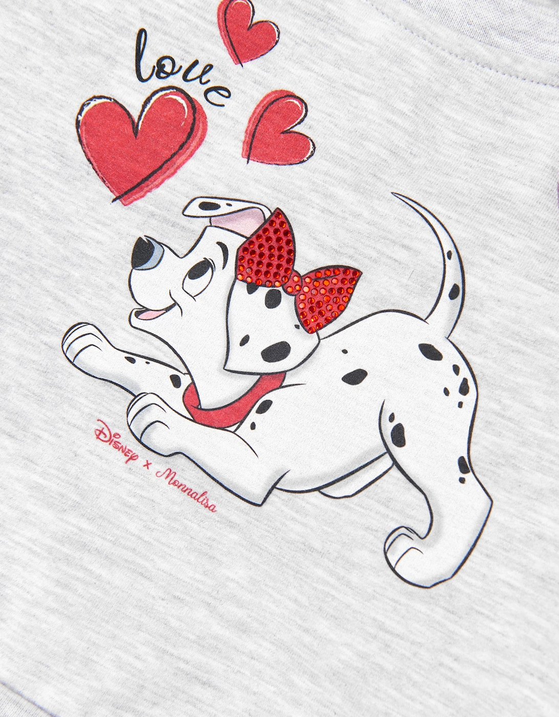 Monnalisa Baby Girls Disney 101 Dalmations Sweatshirt in Grey