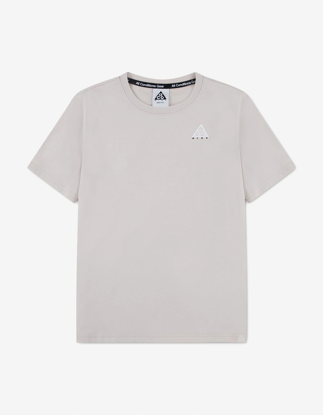 Nike Kids ACG HBR Jersey T-Shirt in Beige