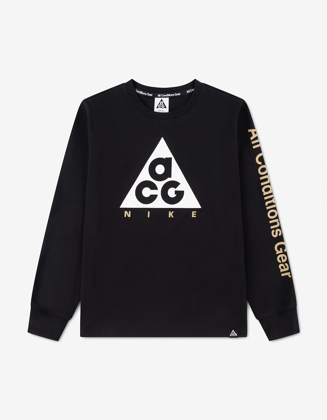 Nike Kids ACG ACG Long Sleeve HBR T-Shirt in Black