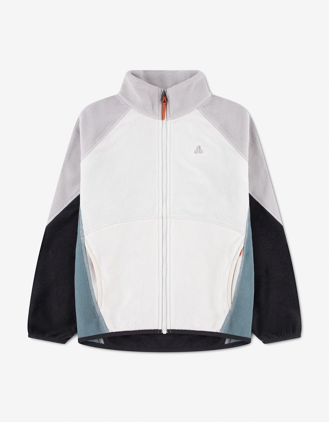Nike Girl's Nike Kids ACG Polar Fleece Hike Jacket in Grey