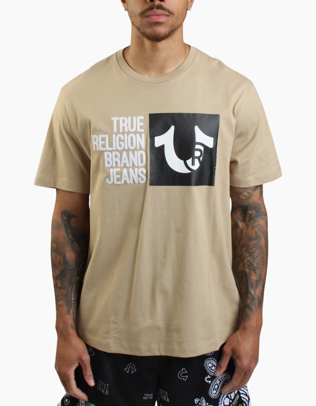 True Religion Mens T Shirts Summer Cotton Tee