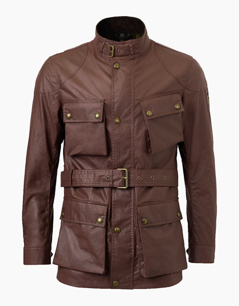 BELSTAFF TRIALMASTER WAXED JACKET OXBLOOD