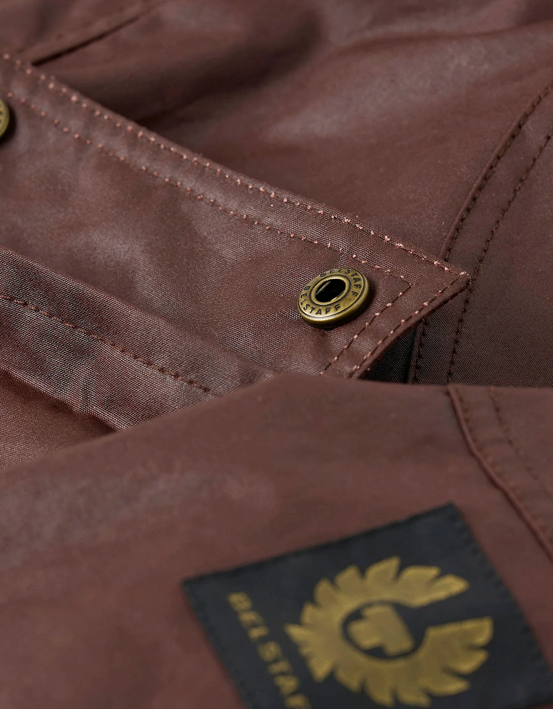 BELSTAFF TRIALMASTER WAXED JACKET OXBLOOD