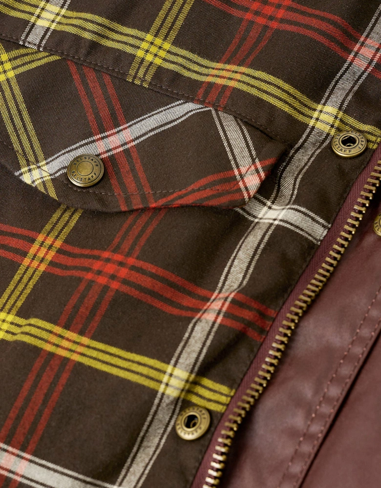 BELSTAFF TRIALMASTER WAXED JACKET OXBLOOD
