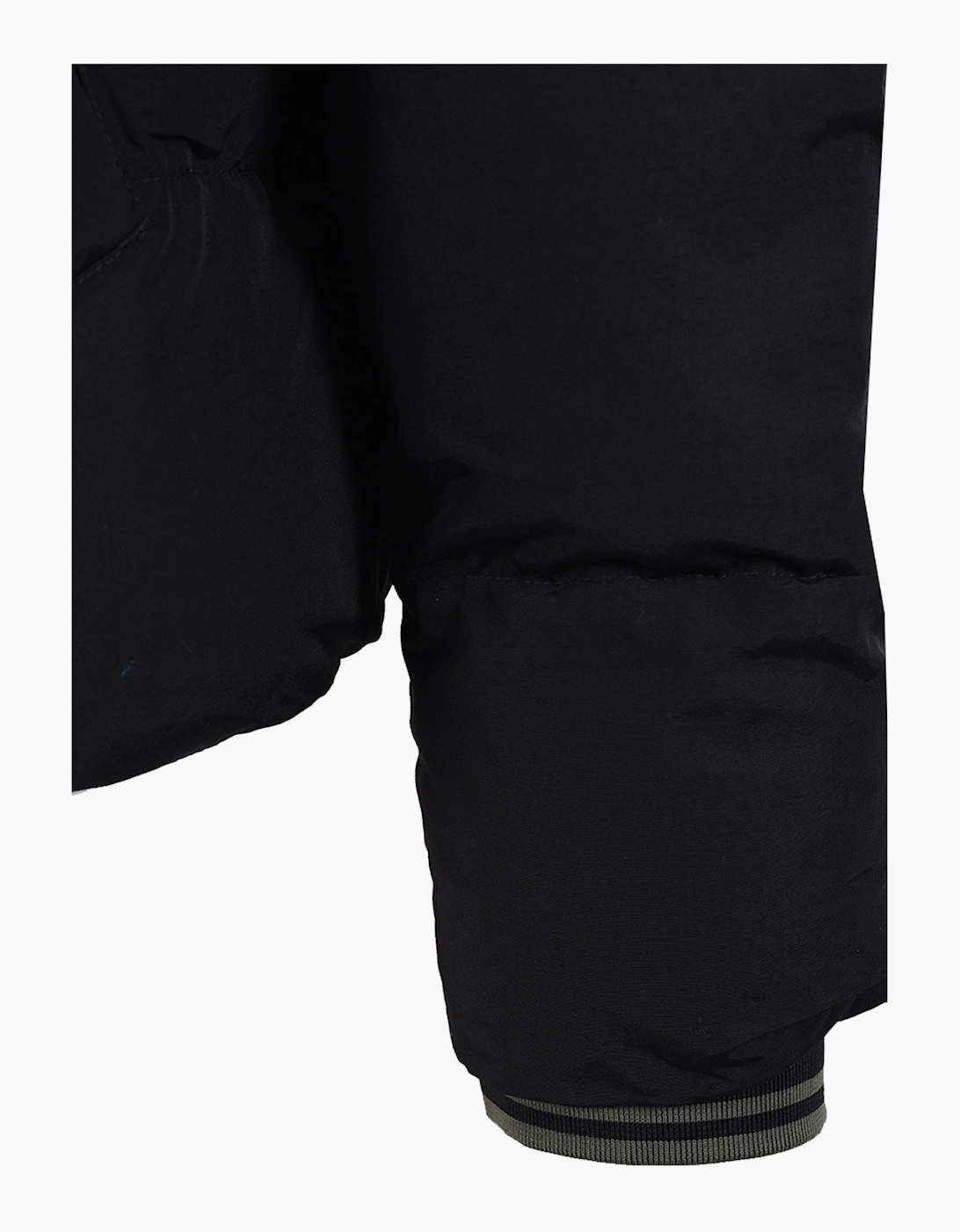 FRED PERRY RAGLAN JACKET BLACK