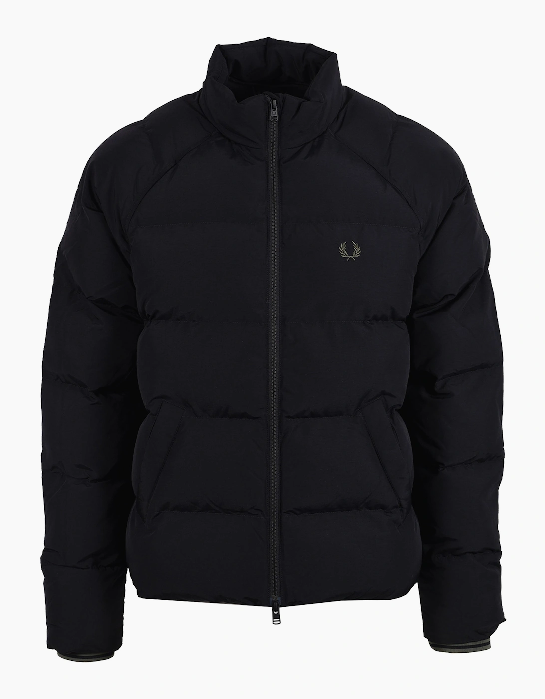 Fred Perry Men's FRED PERRY RAGLAN JACKET BLACK
