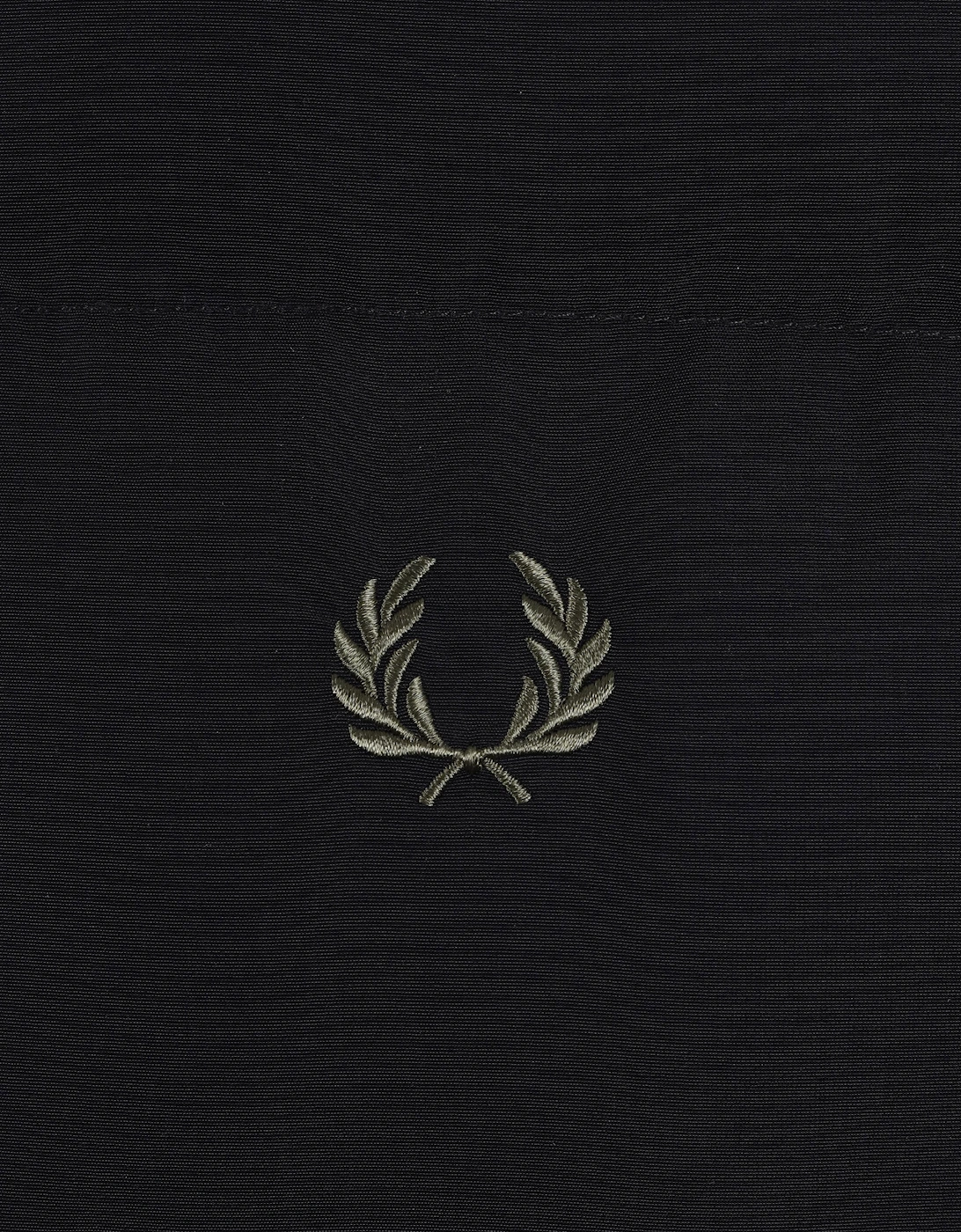 FRED PERRY RAGLAN JACKET BLACK