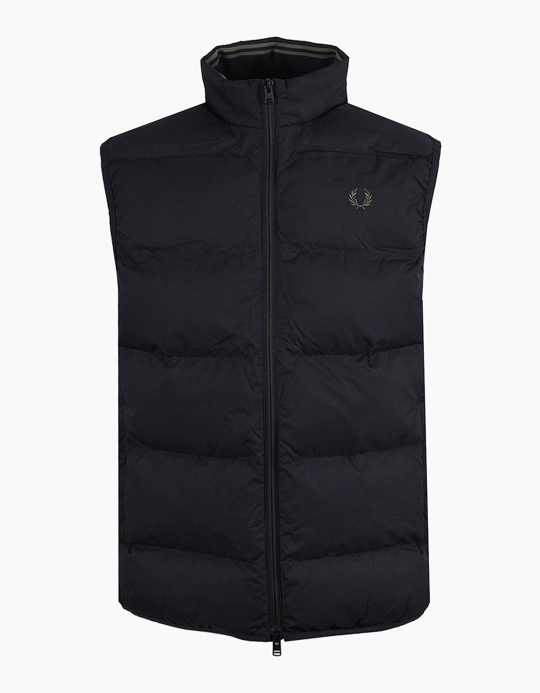 FRED PERRY INSULATED GILET BLACK