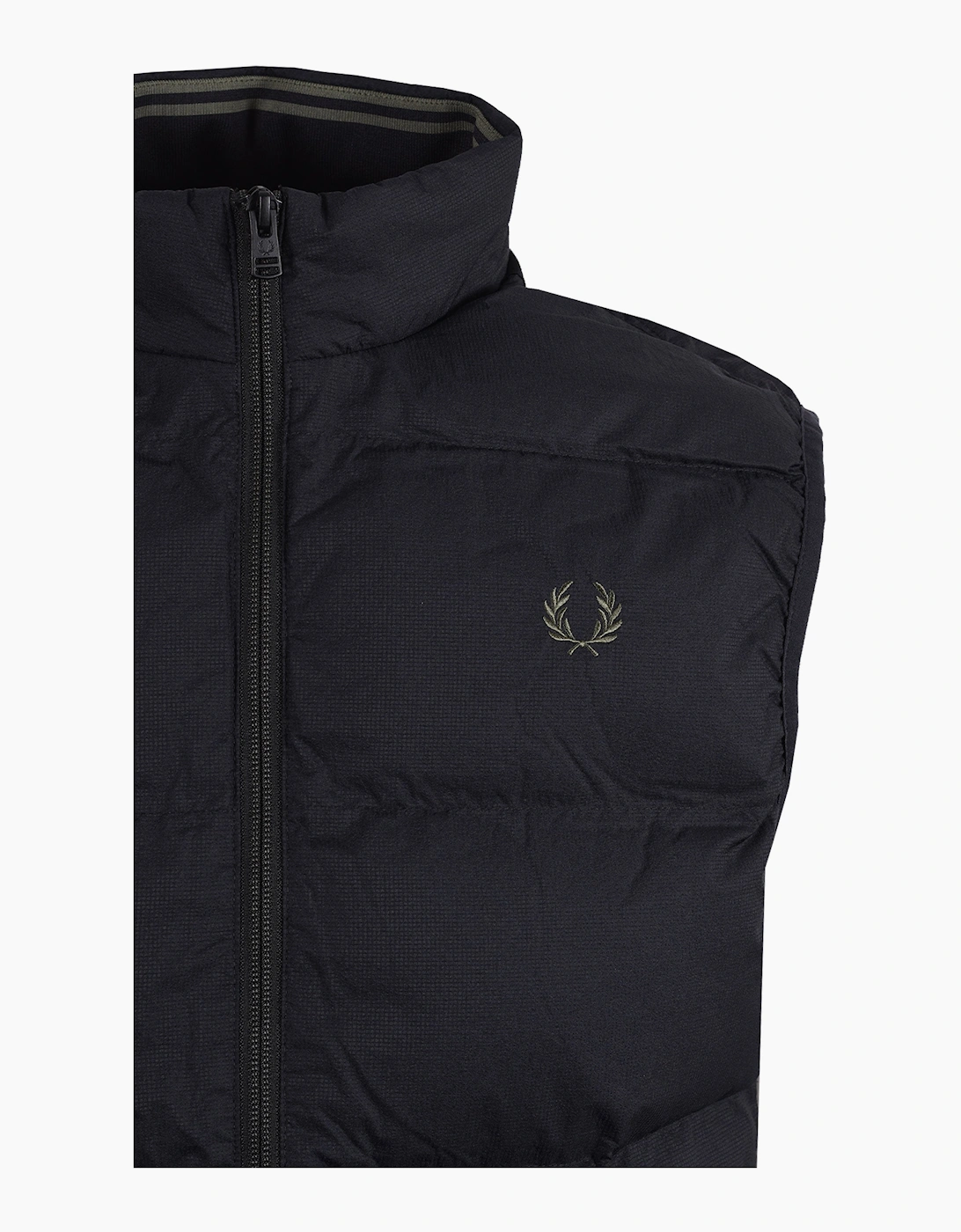 FRED PERRY INSULATED GILET BLACK