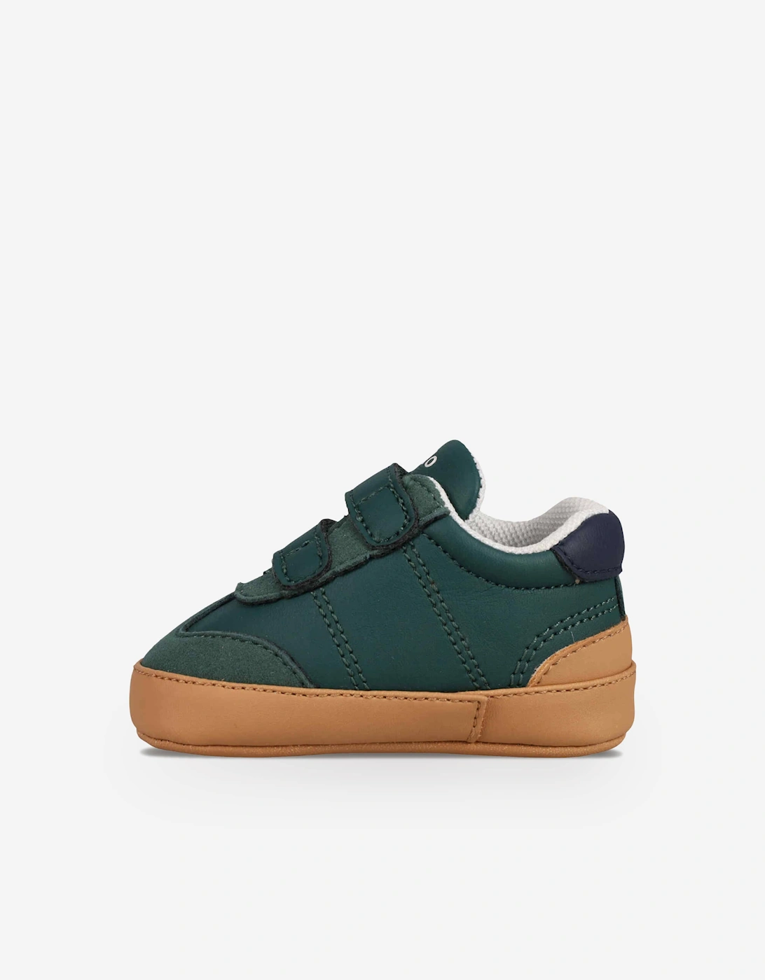 Ralph Lauren Baby Boys Hollis EZ Layette Trainers in Green