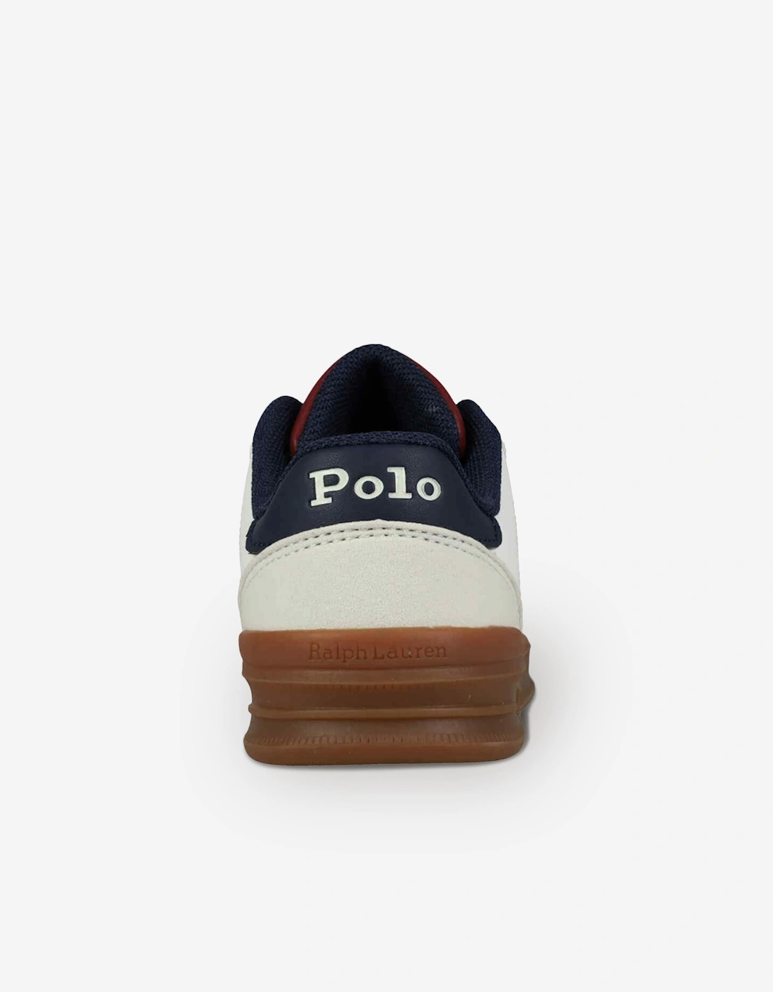 Ralph Lauren Boys Hollis Trainers in White