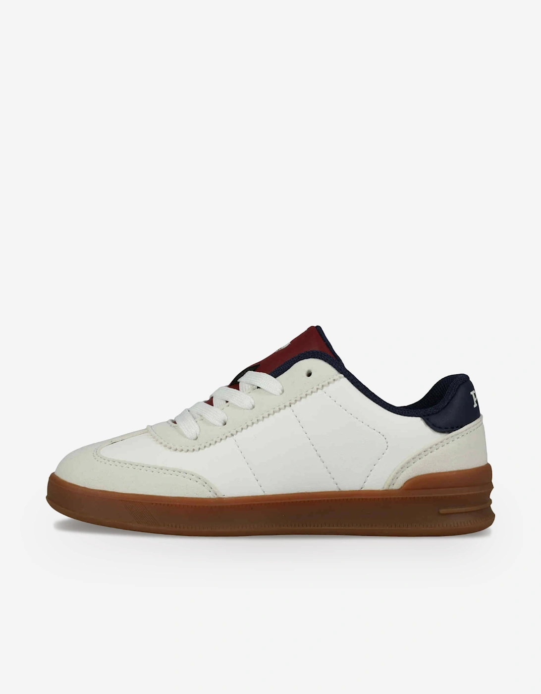 Ralph Lauren Boys Hollis Trainers in White