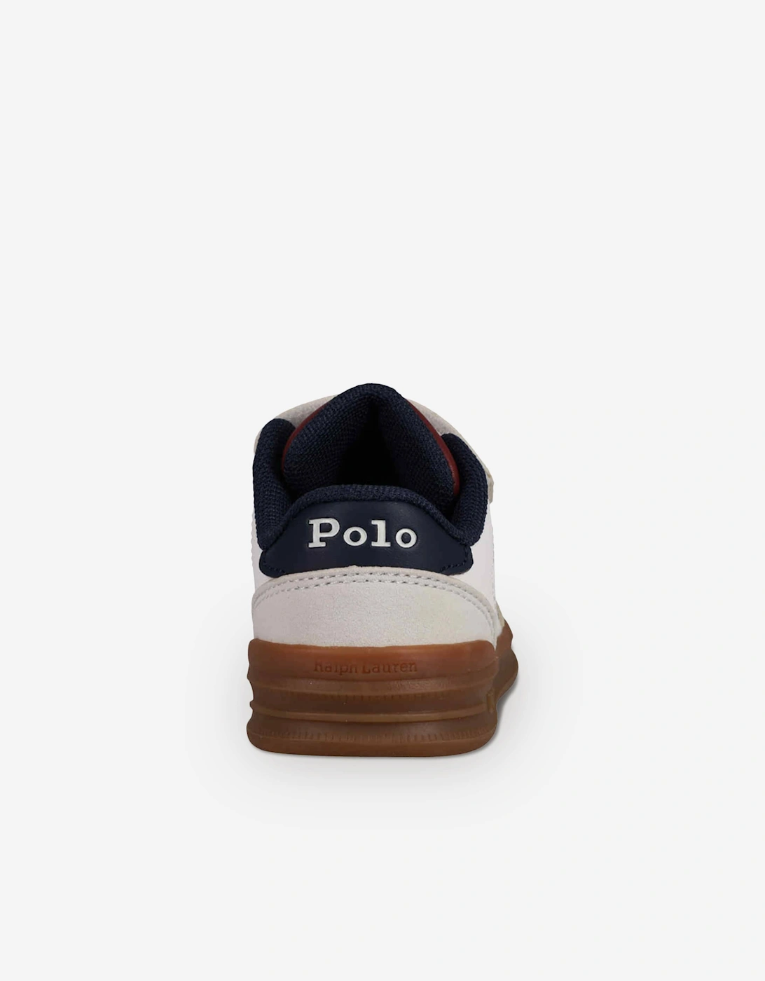Ralph Lauren Boys Hollis EZ Trainers in White