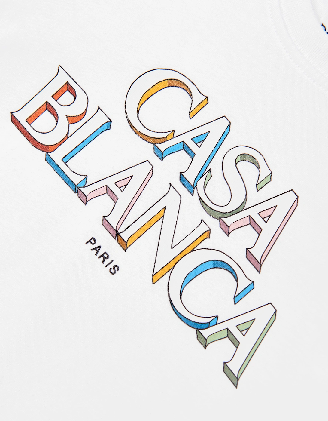Casablanca Girls White 3D Stacked Logo Long Sleeve T-Shirt - Size 5 Years/6 Years Kids - Image 2