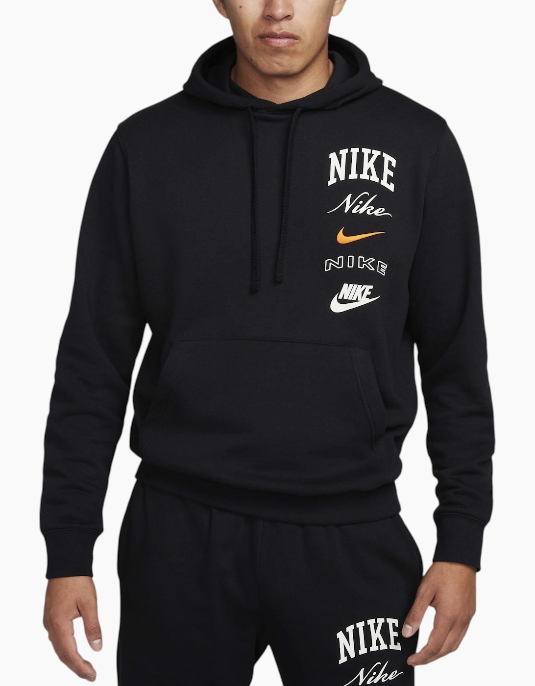Nike Club Mens Tracksuit Pullover Cotton Set