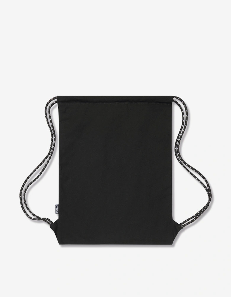 Ralph Lauren Kids Canvas Gym Sack in Black