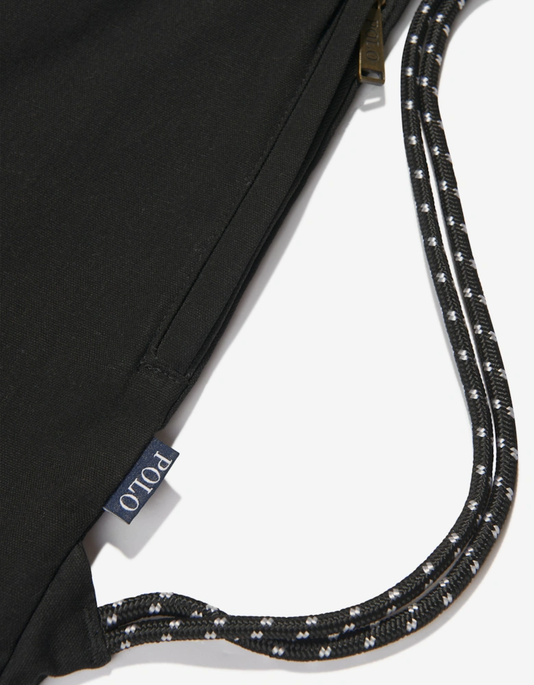 Ralph Lauren Kids Canvas Gym Sack in Black