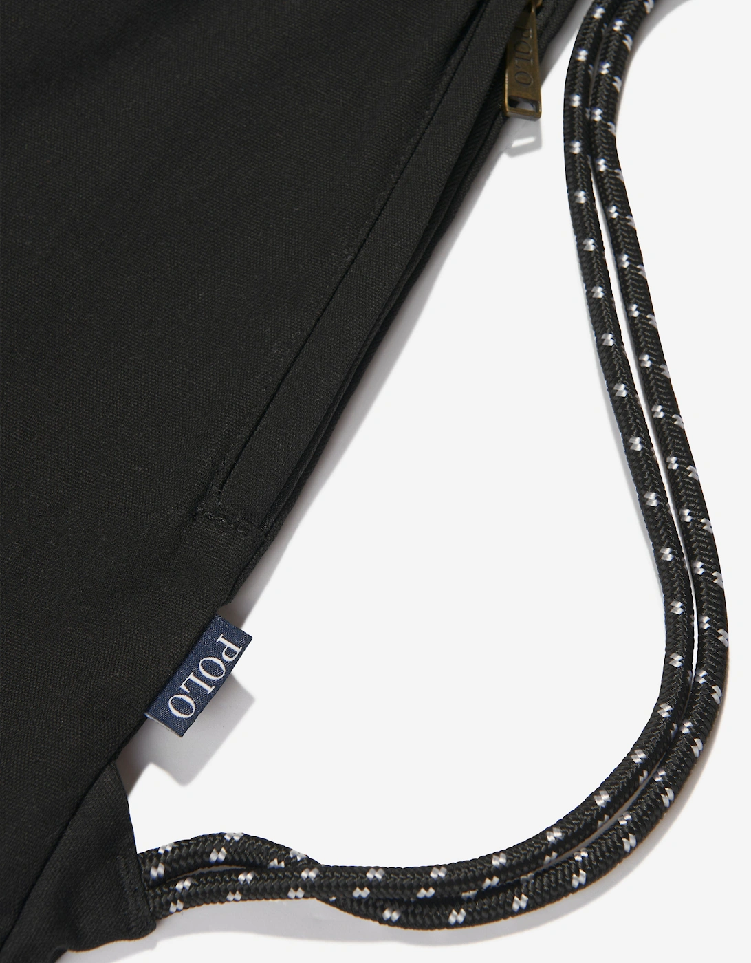 Ralph Lauren Kids Canvas Gym Sack in Black