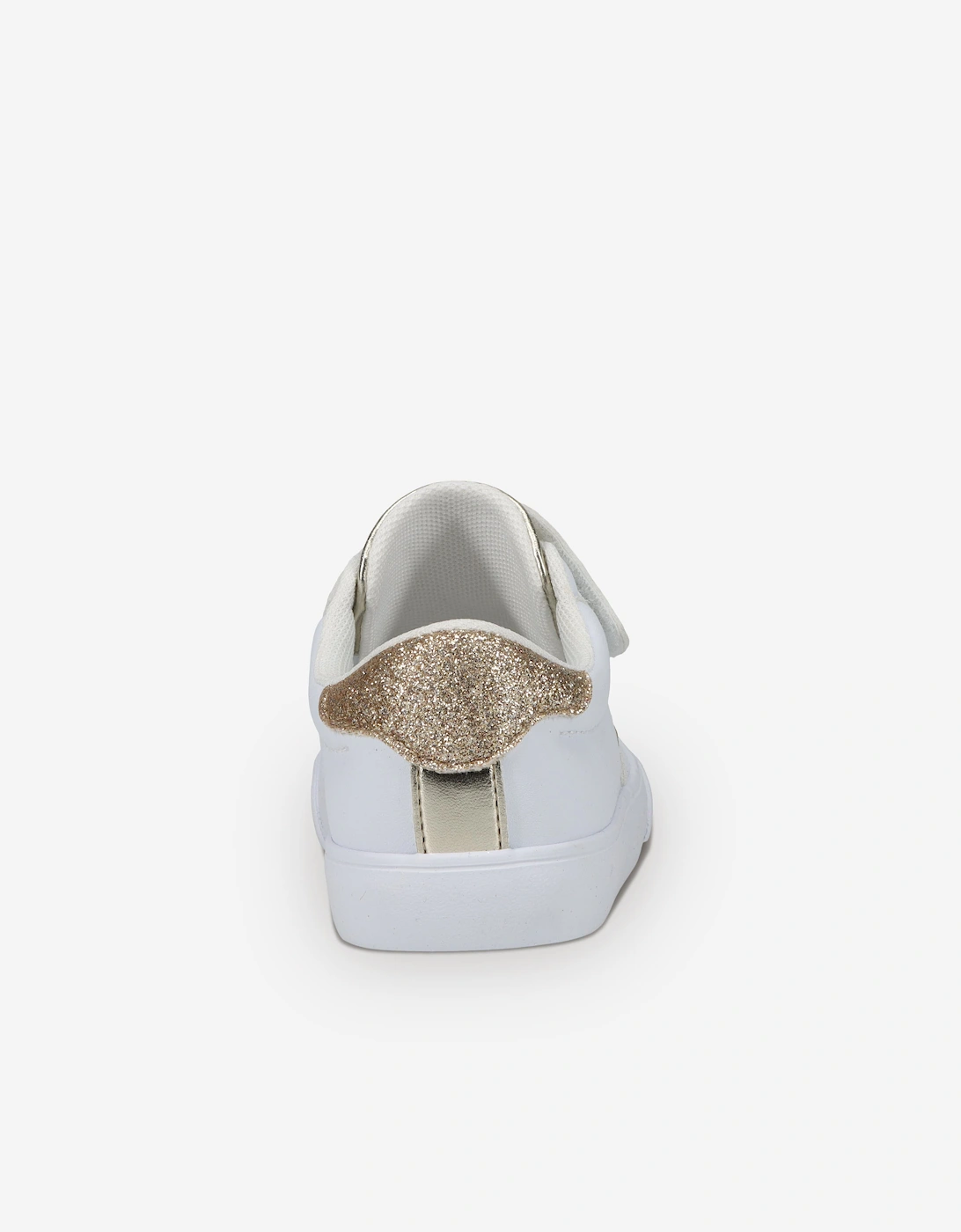 Ralph Lauren Girls Theron V PS Trainers in White