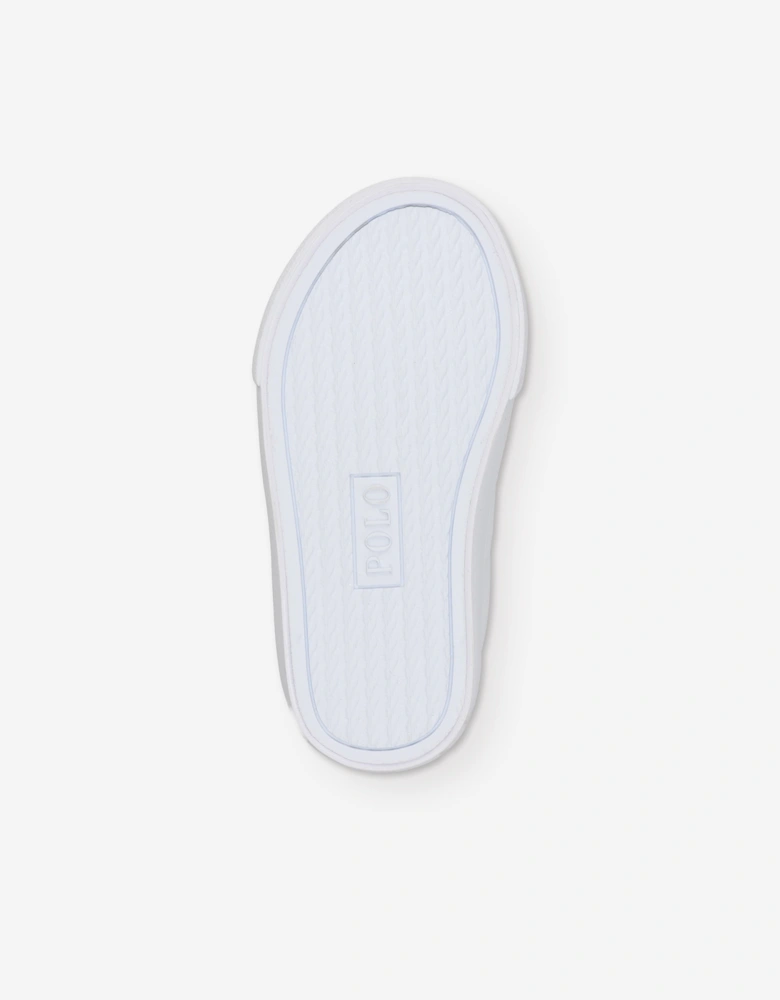 Ralph Lauren Girls Theron V PS Trainers in White