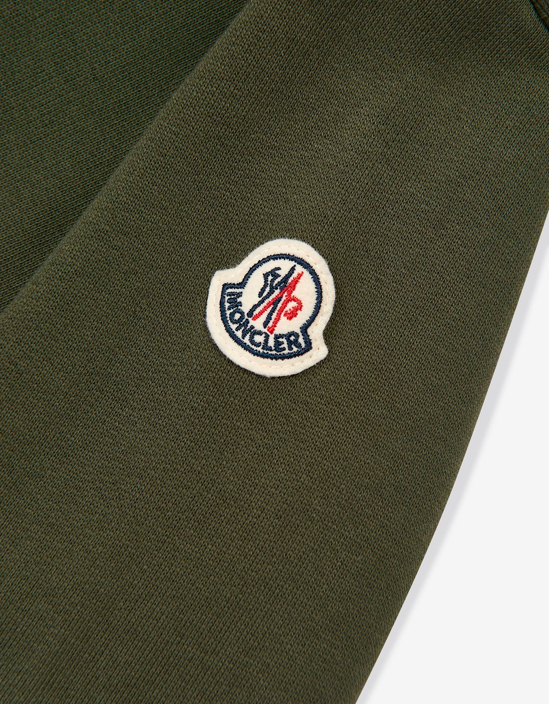 Moncler Enfant Boys Logo Tracksuit in Green