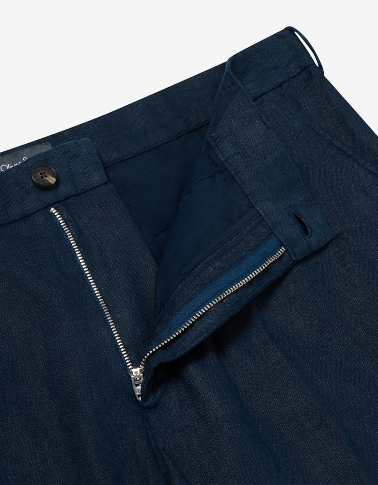 Oliver Sweeney Garment Dyed Linen Shorts