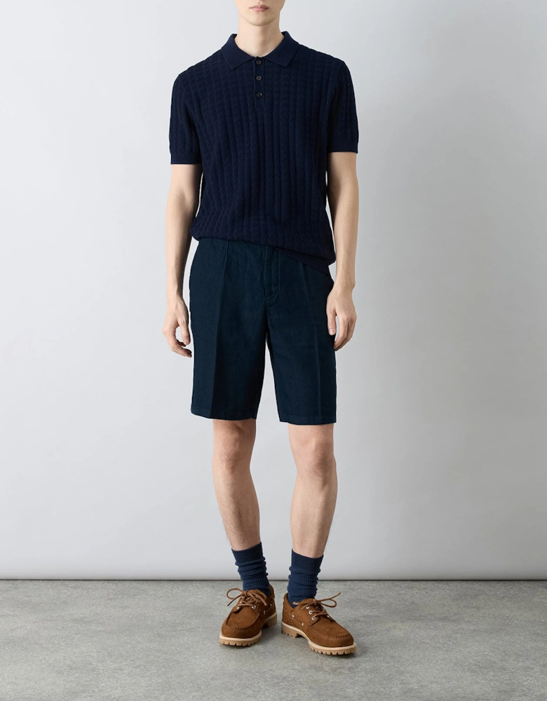 Oliver Sweeney Garment Dyed Linen Shorts
