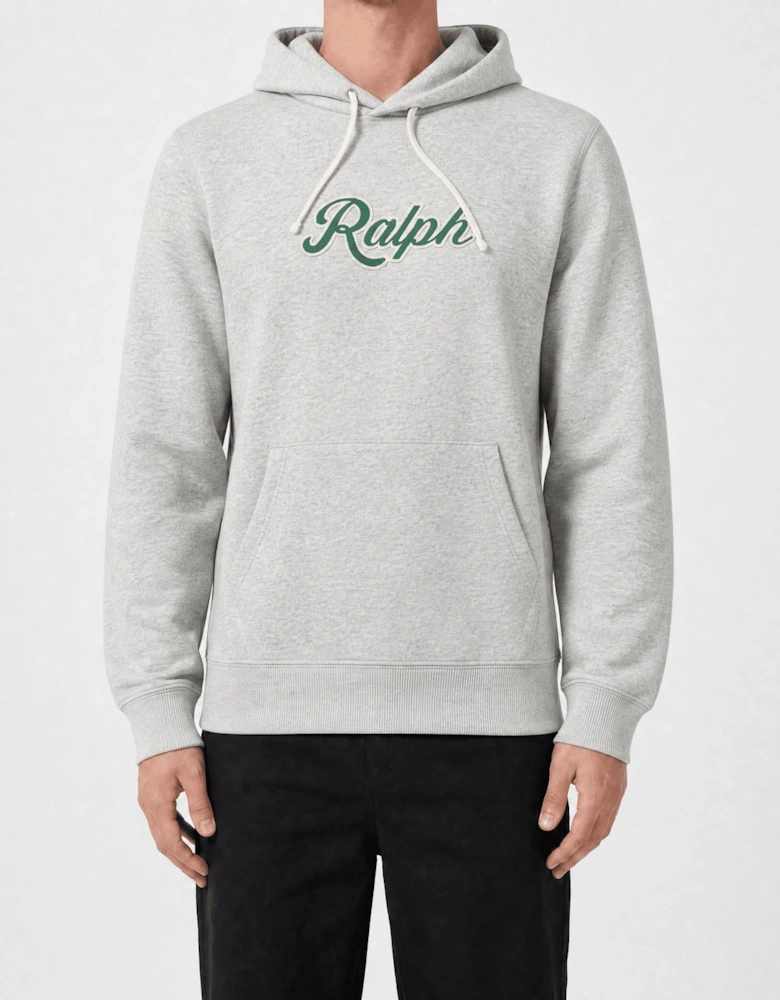 Polo Ralph Lauren 'Ralph' Large Logo Hoodie Grey Heather