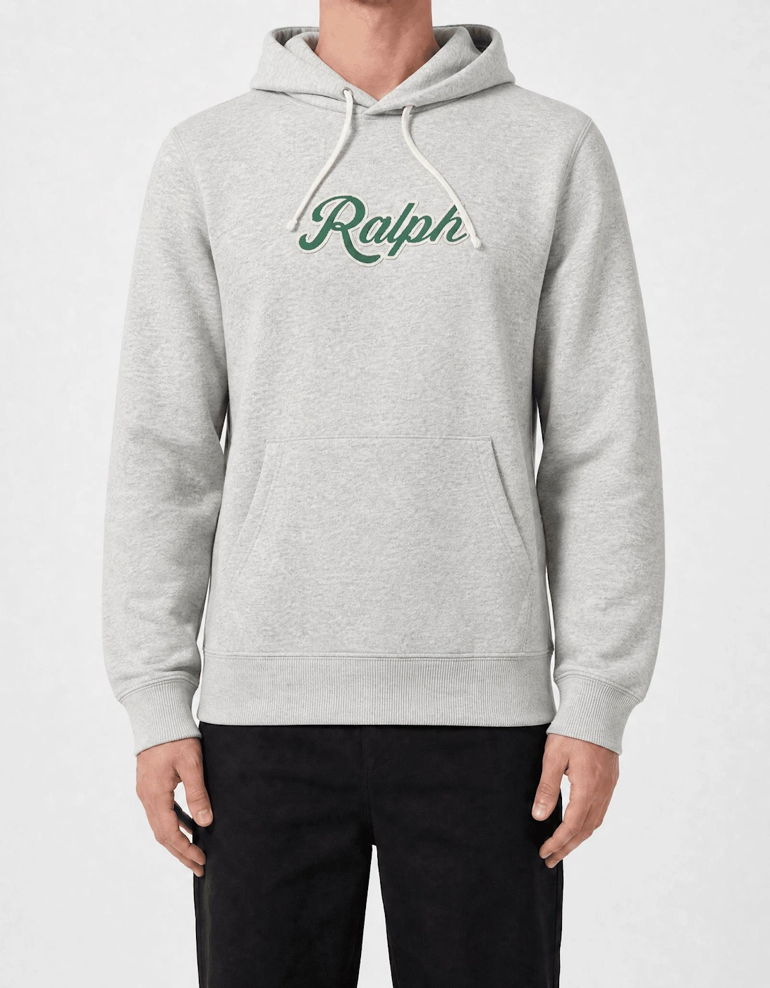 Polo Ralph Lauren 'Ralph' Large Logo Hoodie Grey Heather