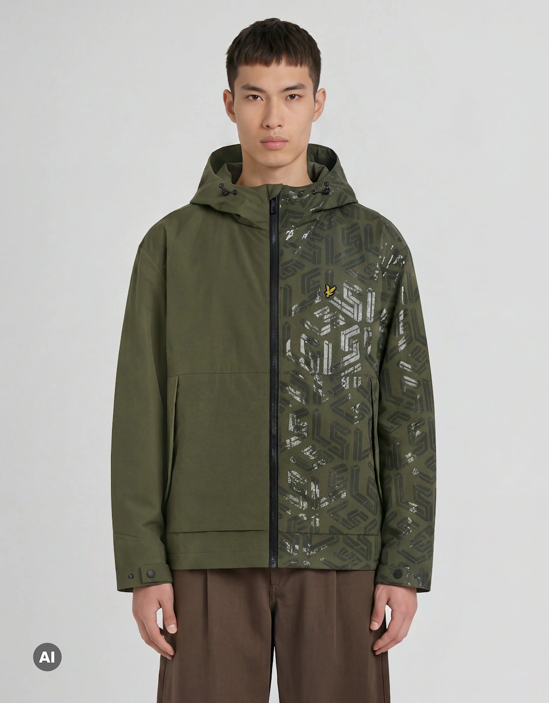 Water Reactive Shell Jacket