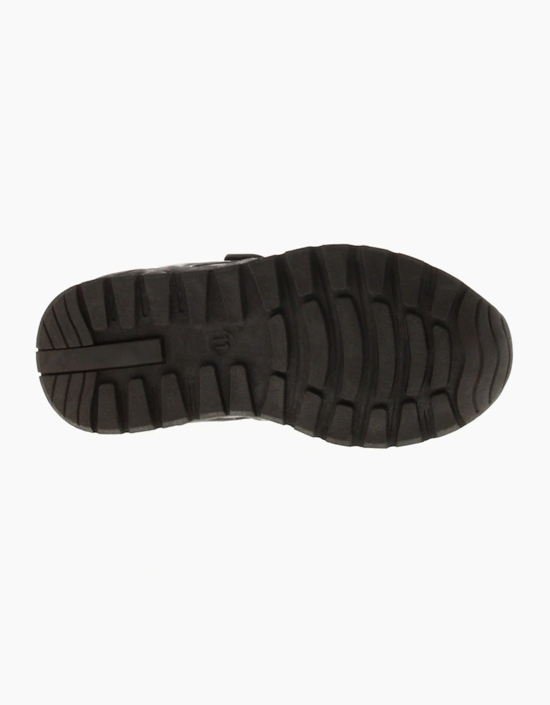 Rockstorm Boys School Shoes Trainers Bungee Elasticated Lace black UK Size