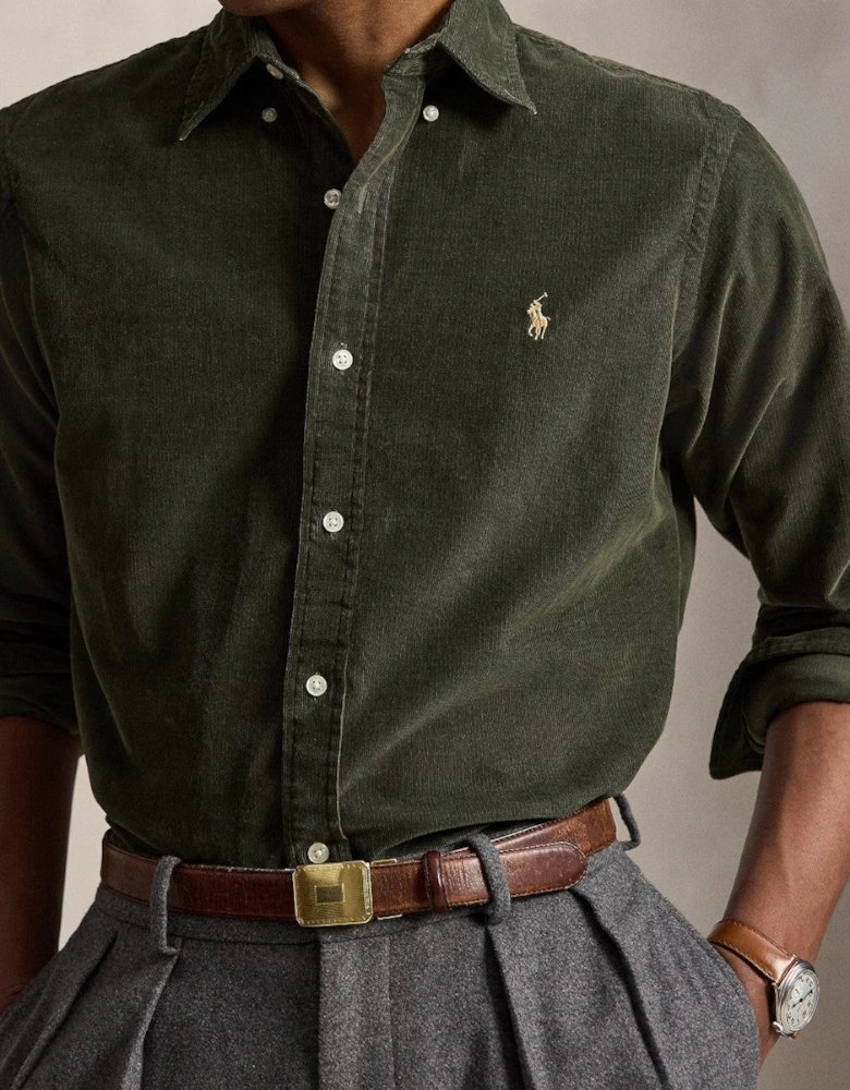 Polo Ralph Lauren Corduroy shirt 502 Company Olive/Khaki PP