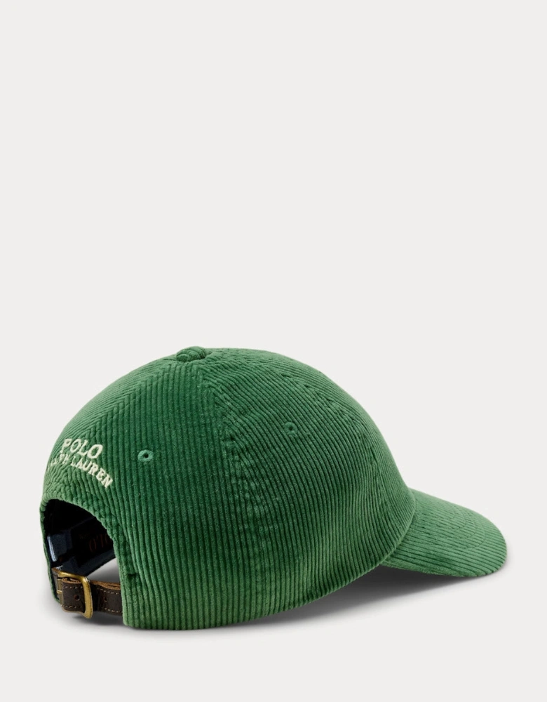Polo Ralph Lauren Stretch Cord Sport Cap 503 Meadow Green