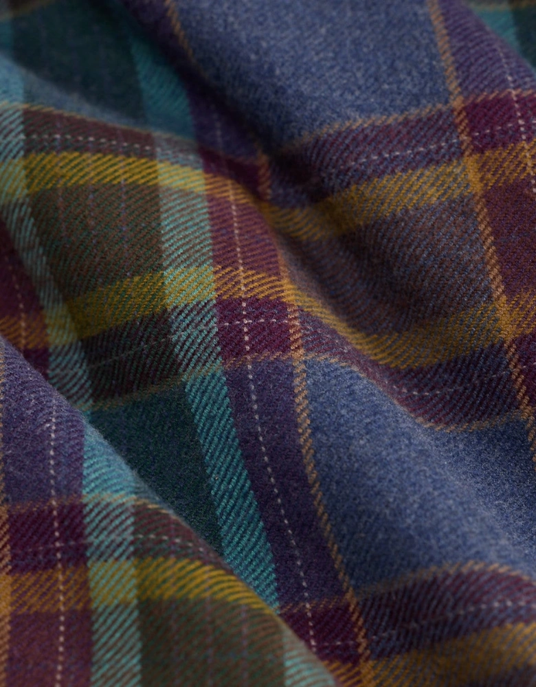 Polo Ralph Lauren Brushed Flannel Shirt 002 Blue Purple Heather