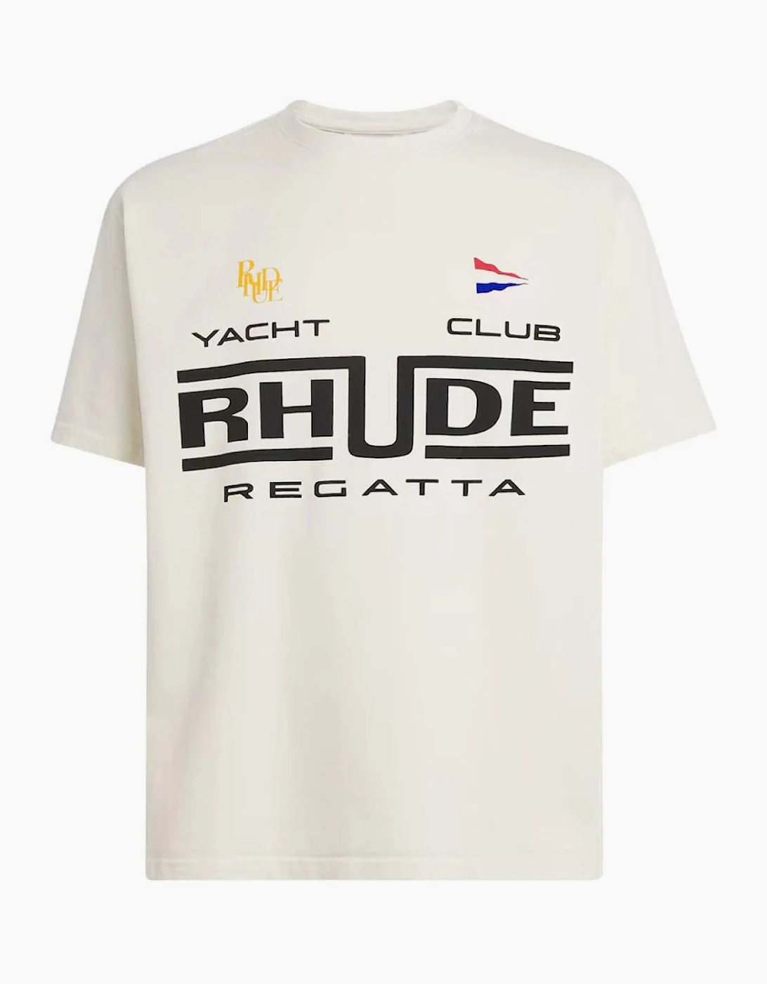 Rhude Men's Rhude Regatta Yacht Club T-Shirt White