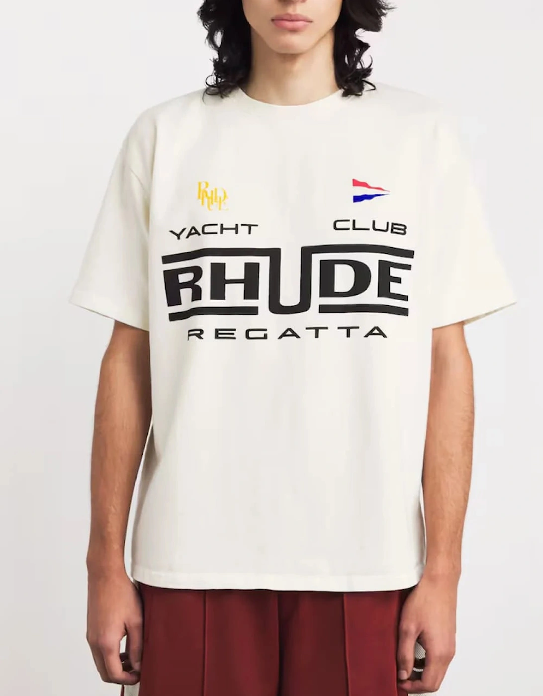 Rhude Regatta Yacht Club T-Shirt White