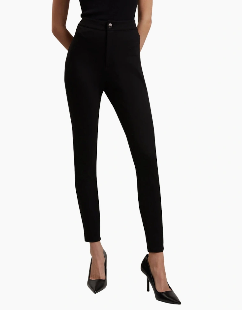 Ted Baker Felinda Fly Front Stretch Black Legging