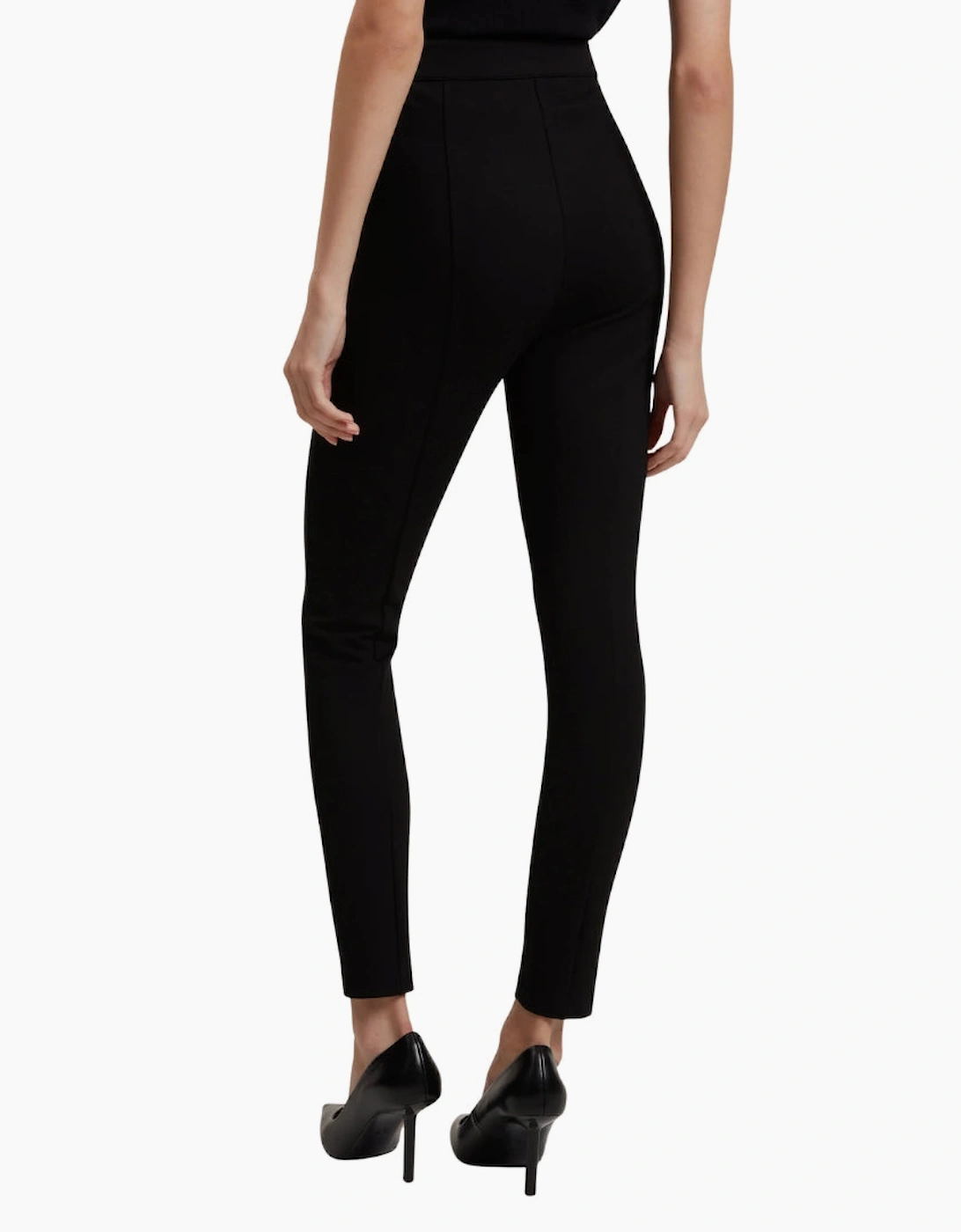 Ted Baker Felinda Fly Front Stretch Black Legging