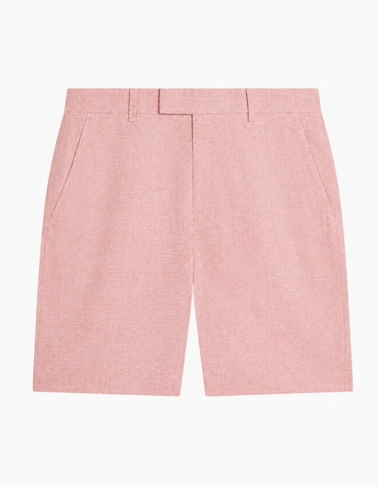 Ted Baker Kenleys Stretch Linen Light Pink Short