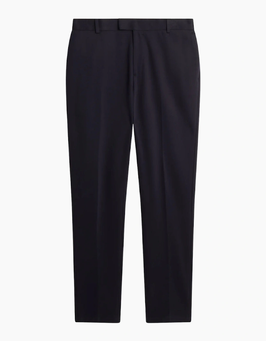 Ted Baker Men's Ted Baker Rookt Slim Navy Jersey Stretch Smart Trousers - Black