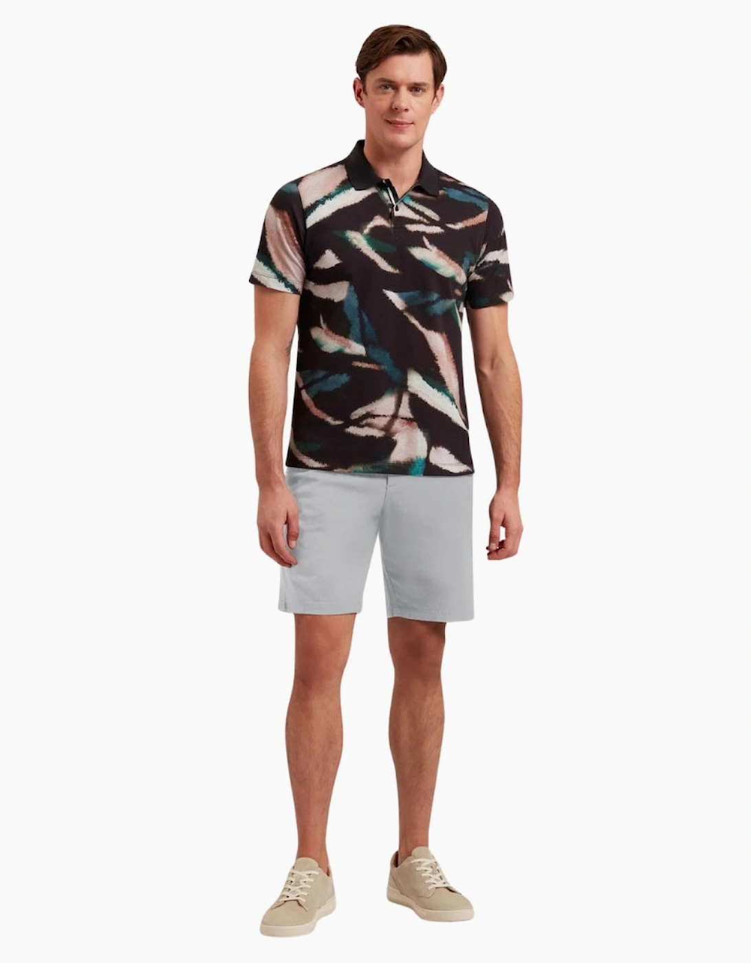 Ted Baker Barnham Core Light Grey Chino Shorts