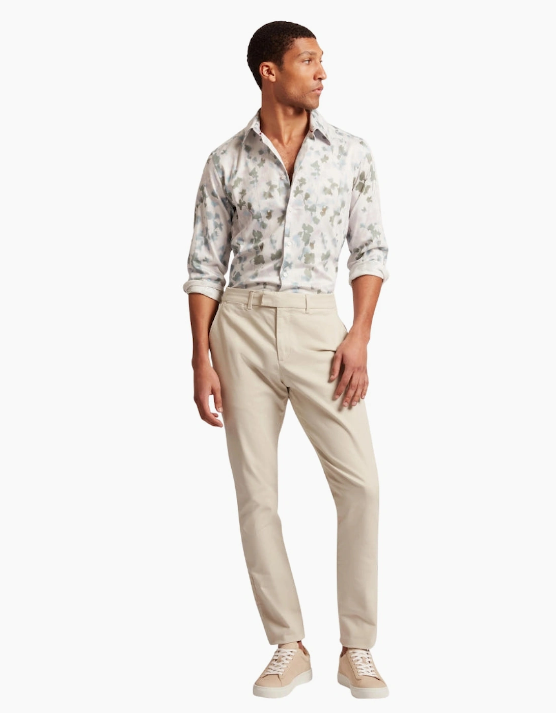Ted Baker Batford Core Stone Chino Trousers