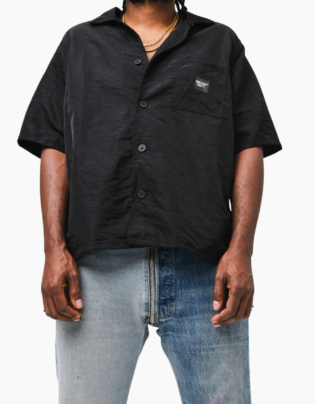 Gallery Dept GD Parker Shirt Black Top