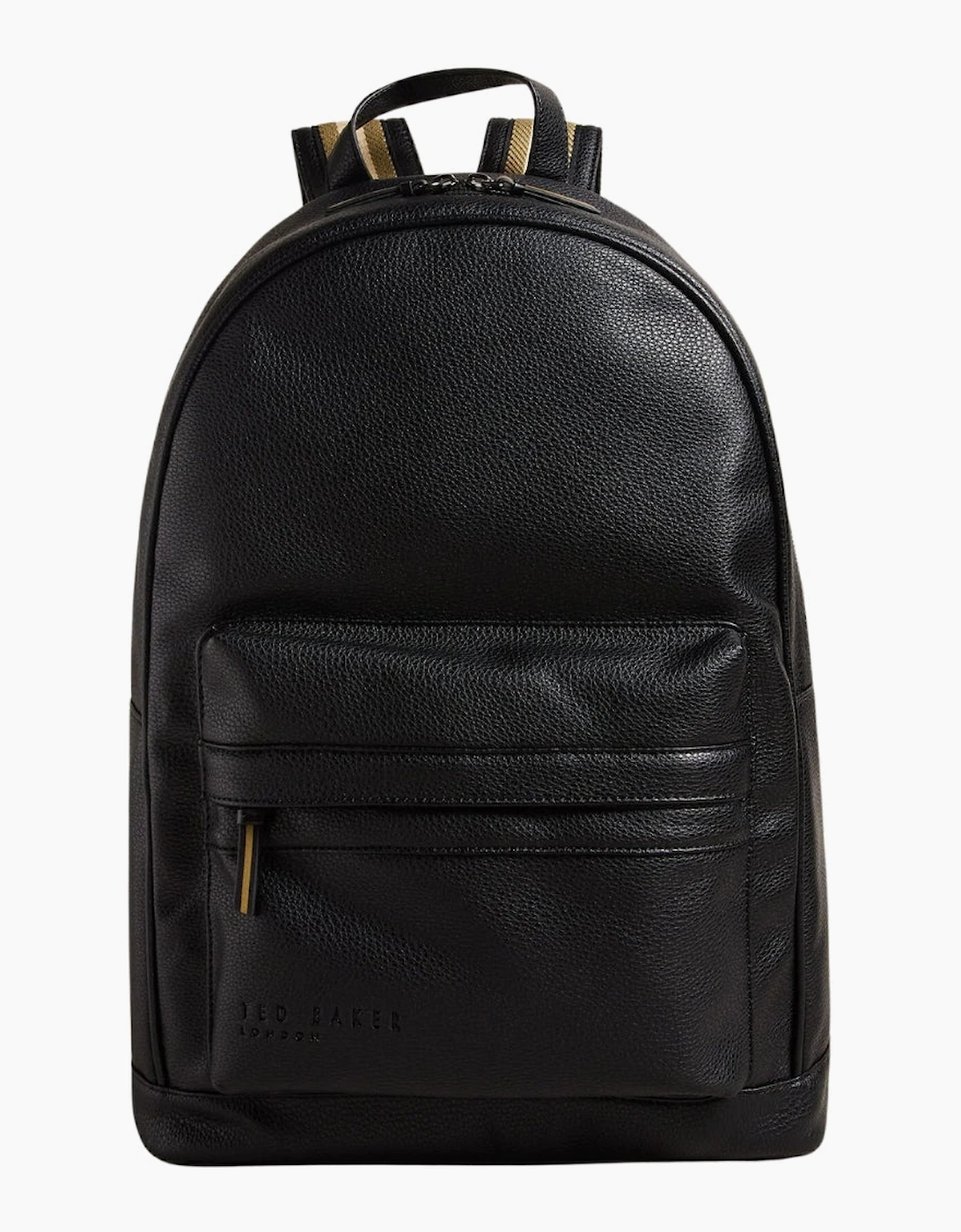 Ted Baker Kaileb Faux Leather Webbing Black Backpack