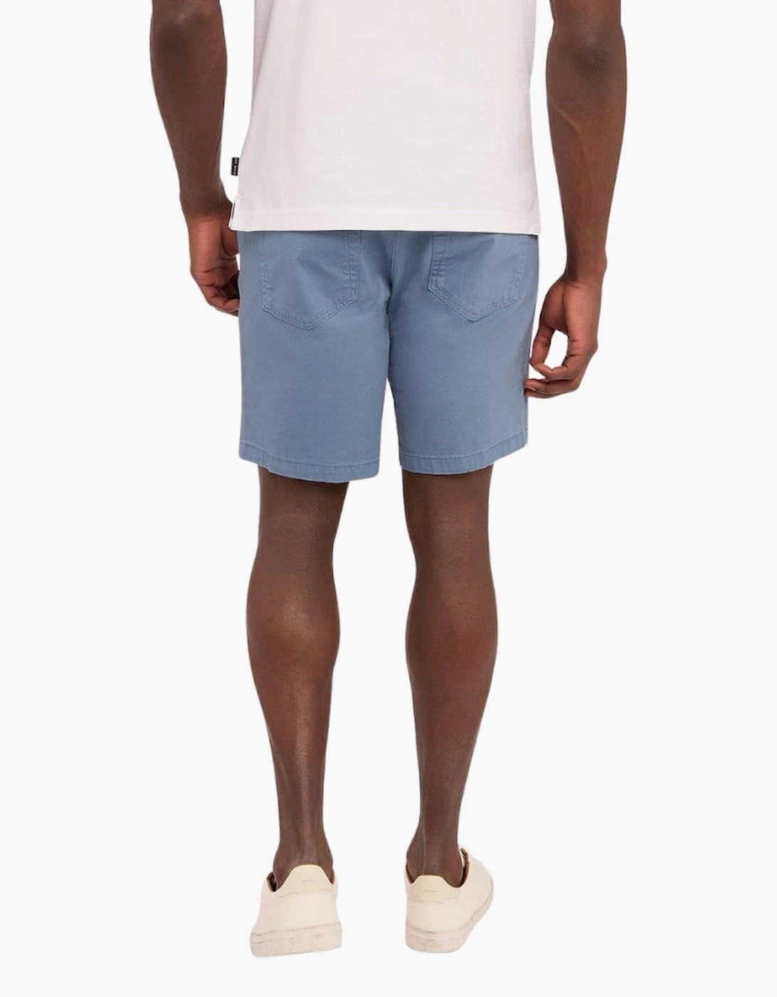 Ted Baker Bactonn Five Pocket Mid Blue Shorts