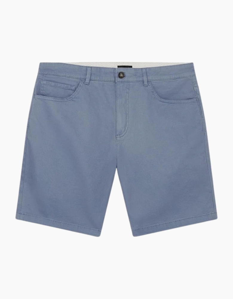 Ted Baker Bactonn Five Pocket Mid Blue Shorts
