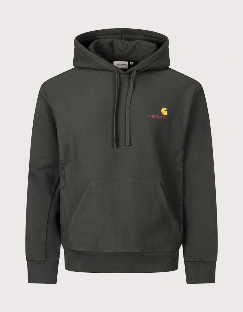 Loose Fit American Script Hoodie