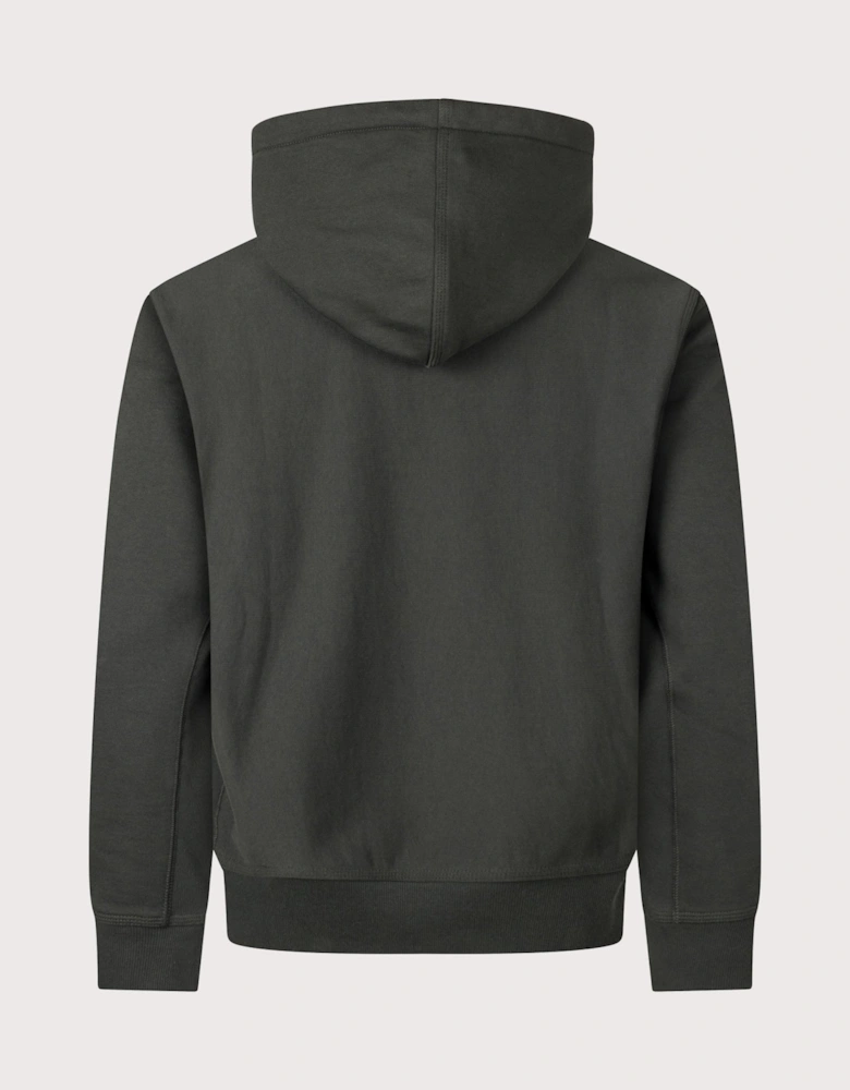 Loose Fit American Script Hoodie
